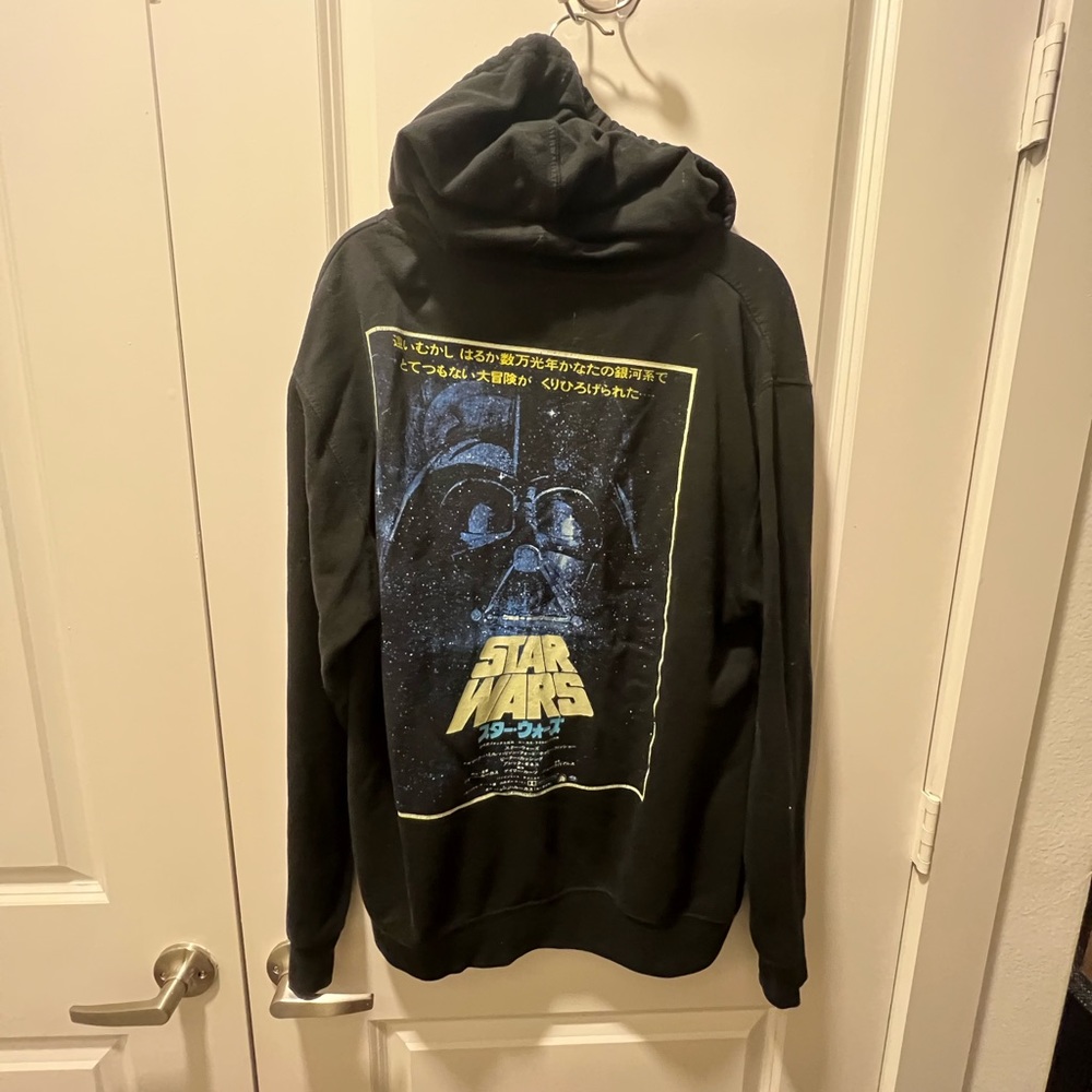 Star Wars graphic hoodie size XL